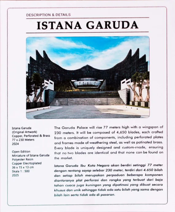 I Nyoman Nuarta ~ Garuda Palace (Istana Garuda) | GLOBAL AUCTION