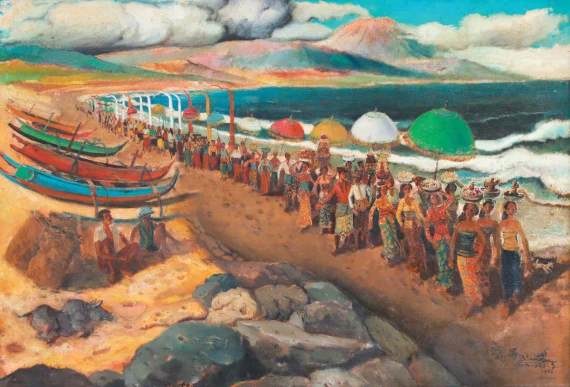 Harijadi Sumadidjaja ~ Balinese Ceremony (Upacara Bali) | GLOBAL AUCTION