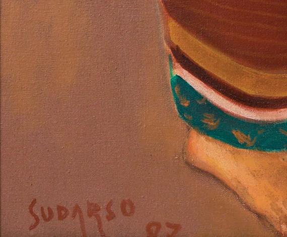 Sudarso ~ Two Balinese Women (Dua Wanita Bali) | GLOBAL AUCTION