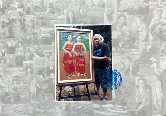 Sudarso ~ Two Balinese Women (Dua Wanita Bali) | GLOBAL AUCTION