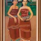 Sudarso ~ Two Balinese Women (Dua Wanita Bali) | GLOBAL AUCTION