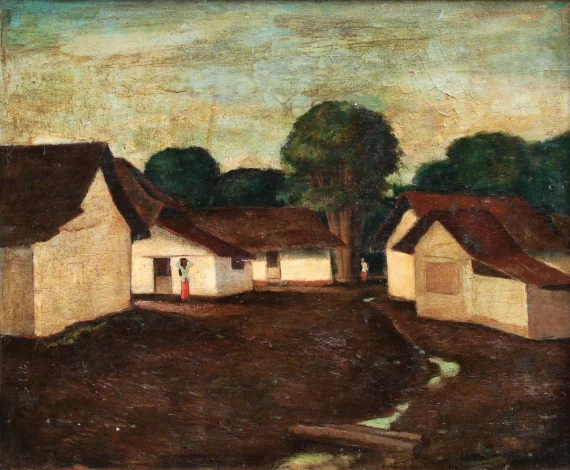 Jan Frank Niemantsverdriet ~ Figures In The Street | GLOBAL AUCTION