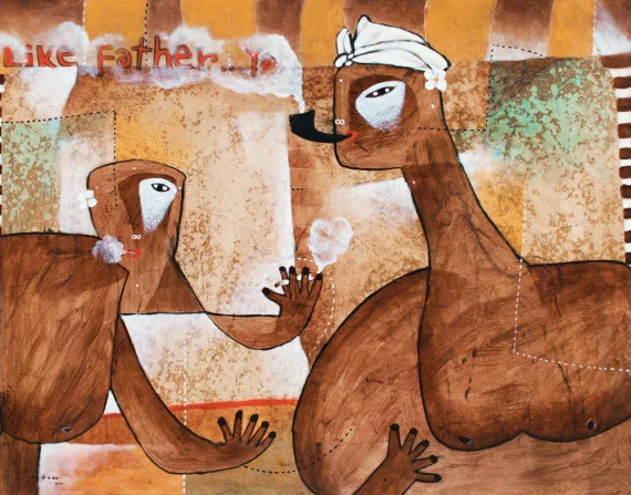 I Made Arya Palguna ~ My Father Is Macho (Bapakku Macho) | GLOBAL AUCTION