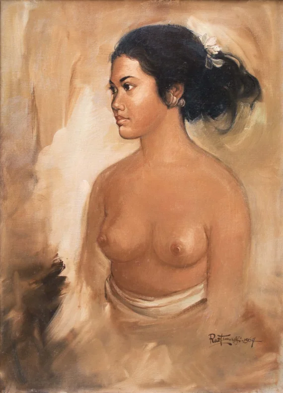 Rustamadji ~ Balinese Girl (Gadis Bali) | GLOBAL AUCTION