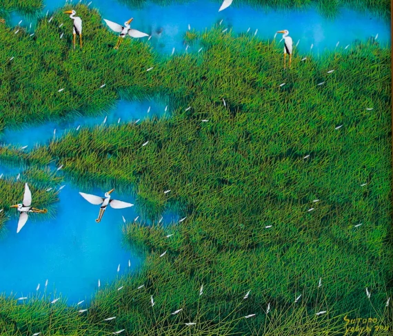 Sutopo ~ A Flock Of Seagulls (Kawanan Burung Camar) | GLOBAL AUCTION