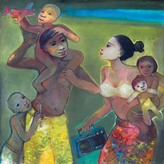 Tresna Suryawan ~ Happy Family | GLOBAL AUCTION