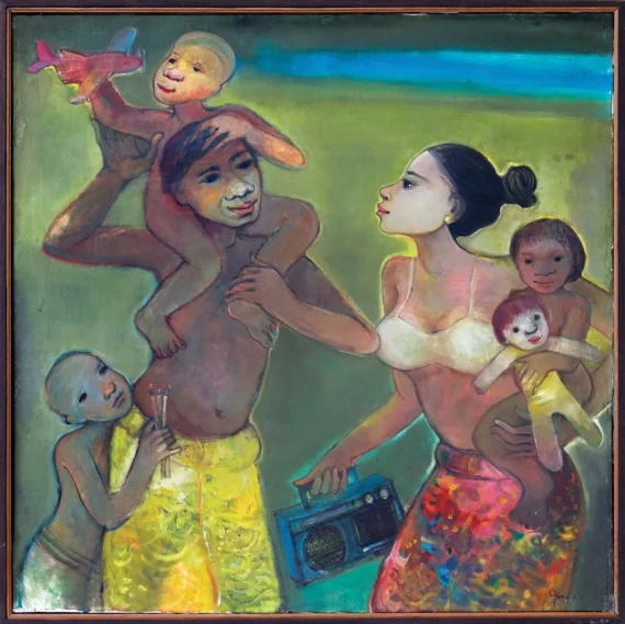 Tresna Suryawan ~ Happy Family | GLOBAL AUCTION