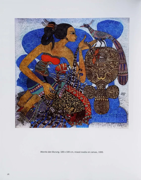 Irsam ~ A Woman And Bird (Wanita Dan Burung) | GLOBAL AUCTION
