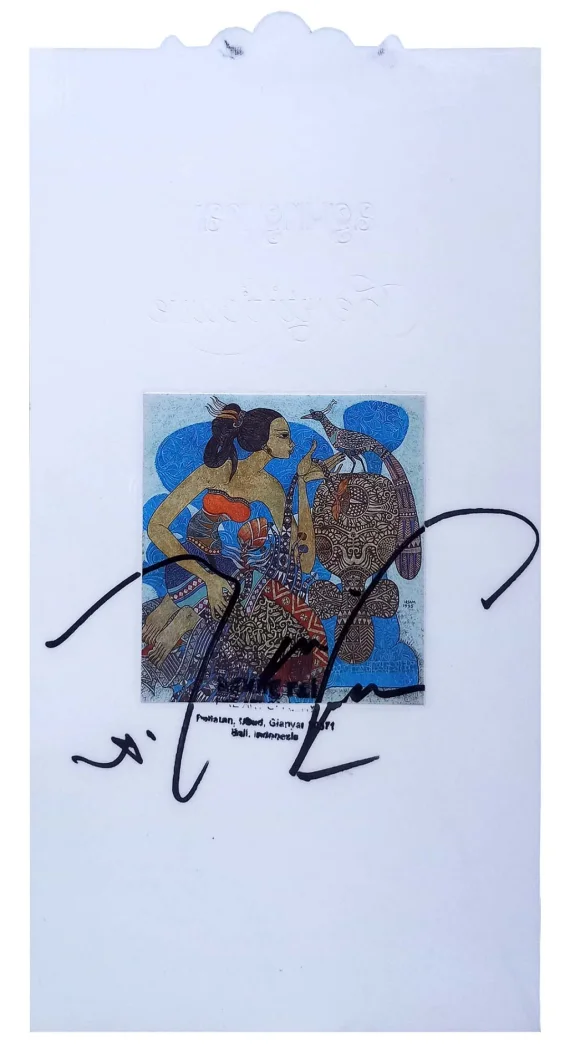 Irsam ~ A Woman And Bird (Wanita Dan Burung) | GLOBAL AUCTION