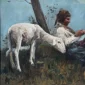 Romualdo Locatelli ~ Rest In The Mountain (Riposo In Montagna) | GLOBAL AUCTION