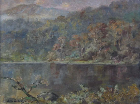 Ernest Dezentje ~ The Lake (Danau) | GLOBAL AUCTION