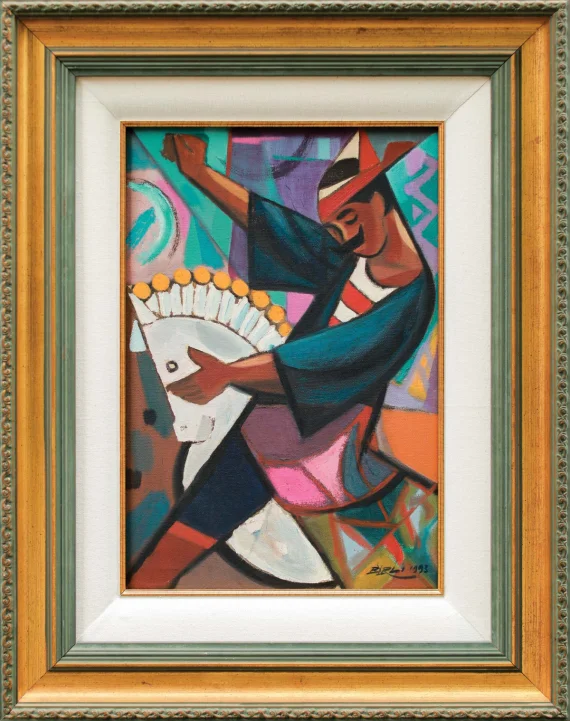 Barli Sasmitawinata ~ Flat Horses (Kuda Lumping) | GLOBAL AUCTION