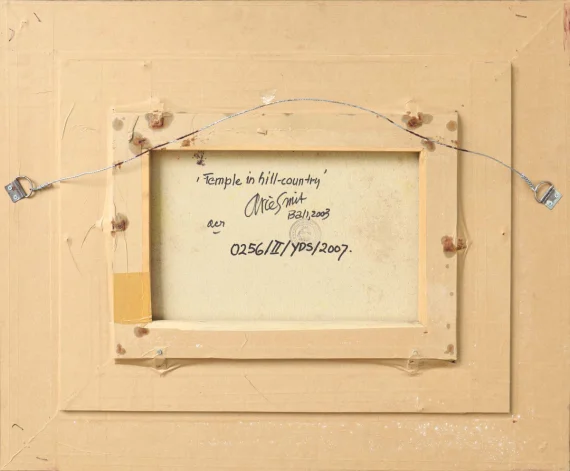 Arie Smit ~ Temple In Hill Country | GLOBAL AUCTION