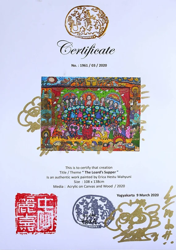 Erica Hestu Wahyuni ~ The Lord's Supper | GLOBAL AUCTION