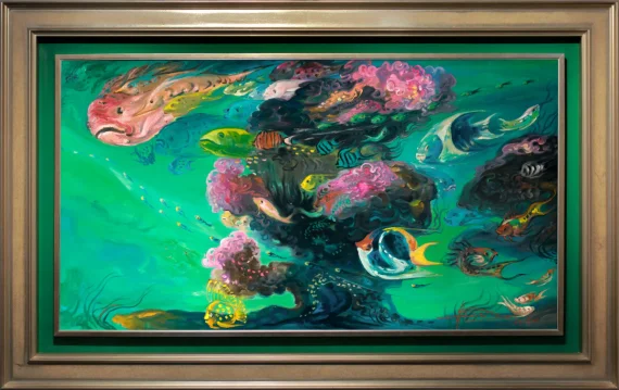 Hendra Gunawan ~ Beautiful Sea World | GLOBAL AUCTION