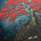 Widayat ~ Flamboyant Tree And Cow Herder (Flamboyan Dan Penggembala Sapi) | GLOBAL AUCTION