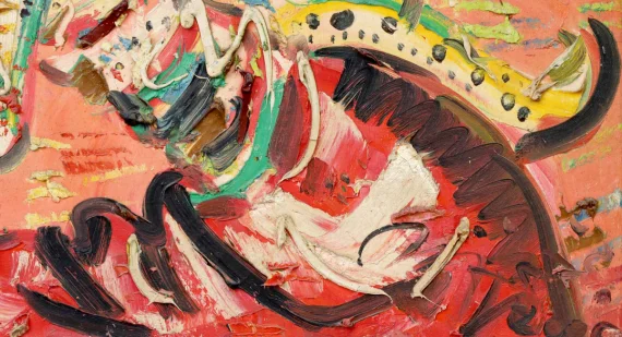 I Nyoman Gunarsa ~ Red Legong Dance | GLOBAL AUCTION