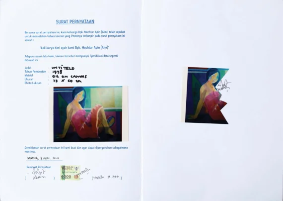 Mochtar Apin ~ Untitled | GLOBAL AUCTION