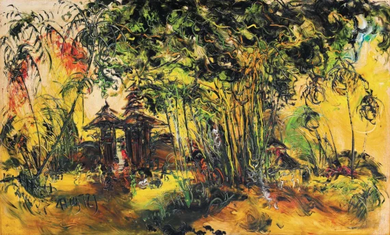 Affandi ~ Banyan Tree (Pohon Beringin) | GLOBAL AUCTION
