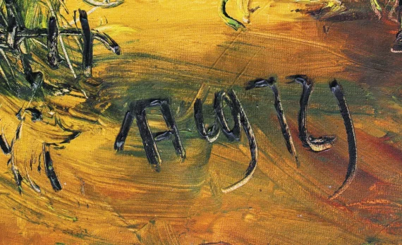Affandi ~ Banyan Tree (Pohon Beringin) | GLOBAL AUCTION