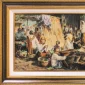 Willem Van Der Does ~ Market Scene (Suasana Pasar) | GLOBAL AUCTION