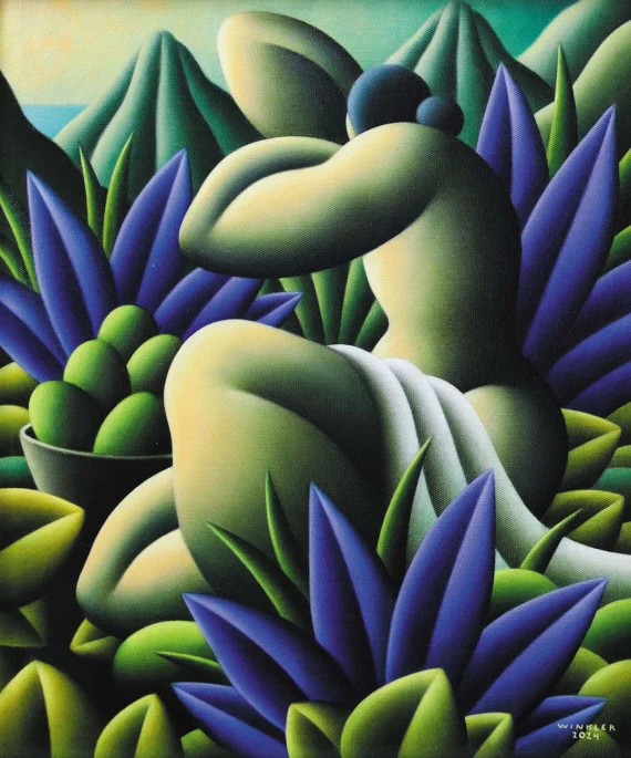 Richard Winkler ~ A Hills Of Serenity (Bukit Ketenangan) B Peaceful Moment At The Plantation (Momen Damai Di Perkebunan) | GLOBAL AUCTION