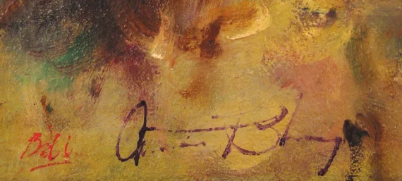 Antonio Blanco ~ Portrait Of A Young Girl | GLOBAL AUCTION