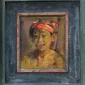 Antonio Blanco ~ Portrait Of A Young Girl | GLOBAL AUCTION