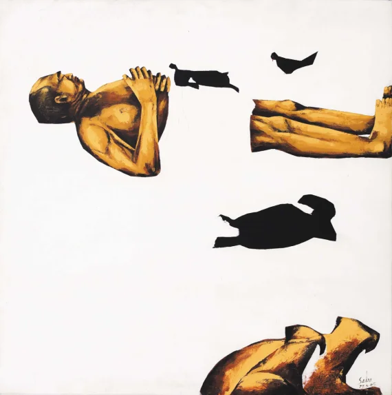 I Wayan Sadu ~ Lying Down (Terbaring) | GLOBAL AUCTION