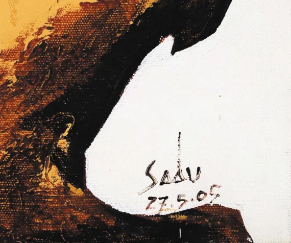 I Wayan Sadu ~ Lying Down (Terbaring) | GLOBAL AUCTION