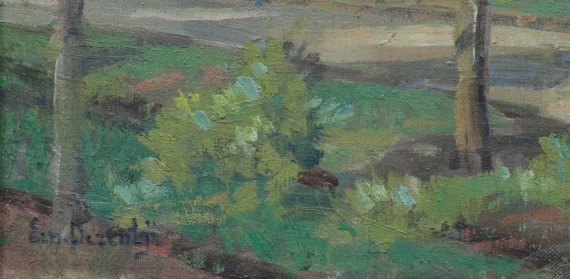 Ernest Dezentje ~ Landscape (Pemandangan) | GLOBAL AUCTION