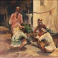 Koempoel Sujatno ~ Satay Seller (Penjual Sate) | GLOBAL AUCTION
