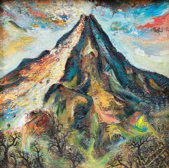 Widayat ~ The Eruption Of Merapi (Merapi Meletus) | GLOBAL AUCTION