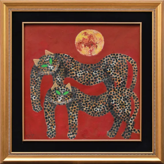 Popo Iskandar ~ Two Leopards And The Sun (Dua Macan Tutul Dan Matahari) | GLOBAL AUCTION