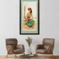 Lee Man Fong ~ Seated Balinese Maiden | GLOBAL AUCTION