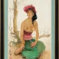 Lee Man Fong ~ Seated Balinese Maiden | GLOBAL AUCTION