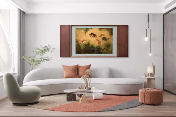 Lee Man Fong ~ Gold Fishes | GLOBAL AUCTION