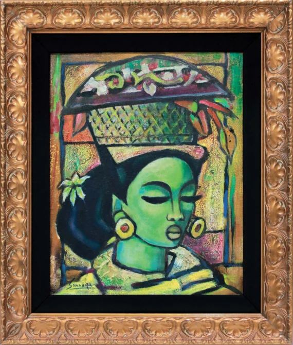 Auke Cornelis Sonnega ~ Balinese Woman | GLOBAL AUCTION