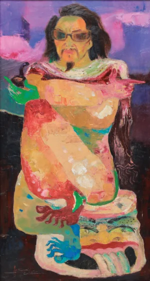 Hendra Gunawan - Self Portrait