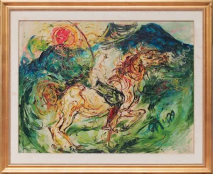 Affandi Koesoema - Horsemen