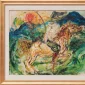 Affandi ~ Horsemen | GLOBAL AUCTION