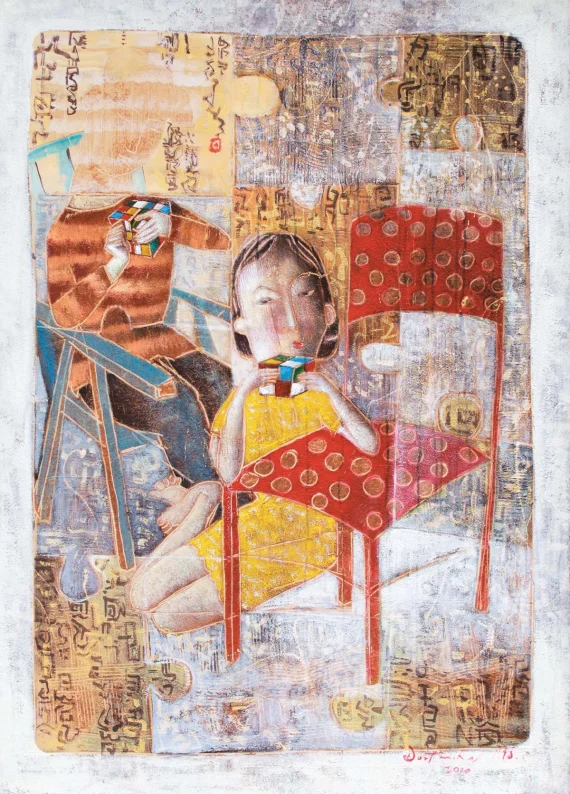 I Made Duatmika ~ Playing Rubiks Cube | GLOBAL AUCTION