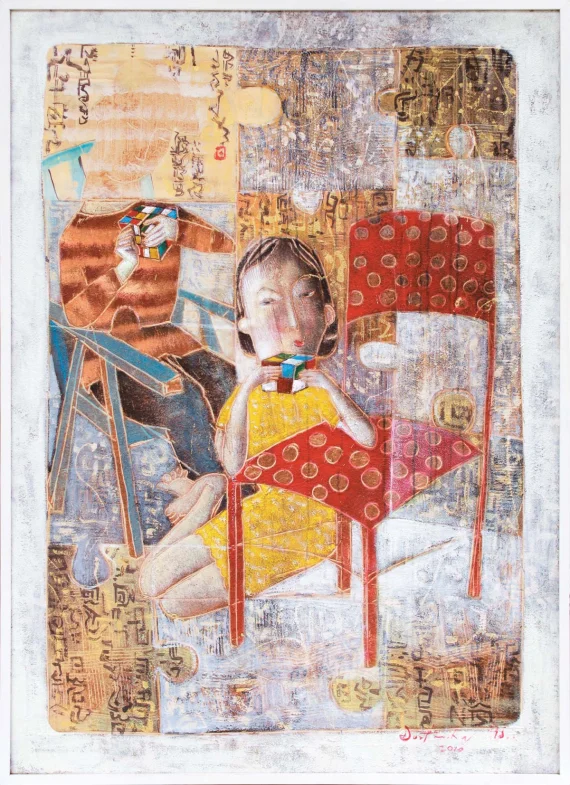 I Made Duatmika ~ Playing Rubiks Cube | GLOBAL AUCTION