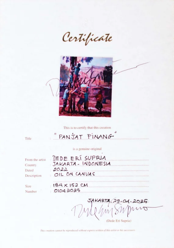 Dede Eri Supria ~ Panjat Pinang | GLOBAL AUCTION