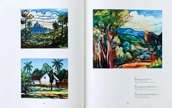 John Van Der Sterren ~ Landscape Near Candi Hijau | GLOBAL AUCTION