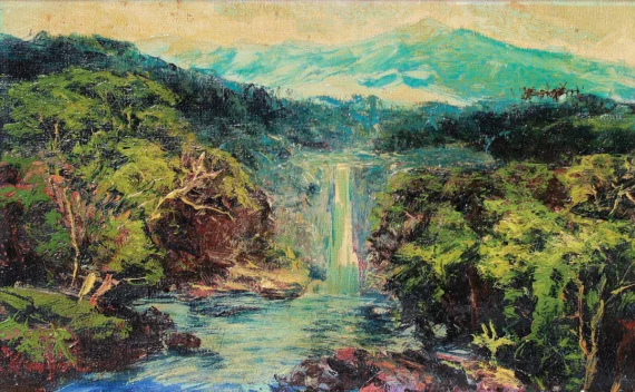 Koempoel Sujatno ~ Waterfall | GLOBAL AUCTION