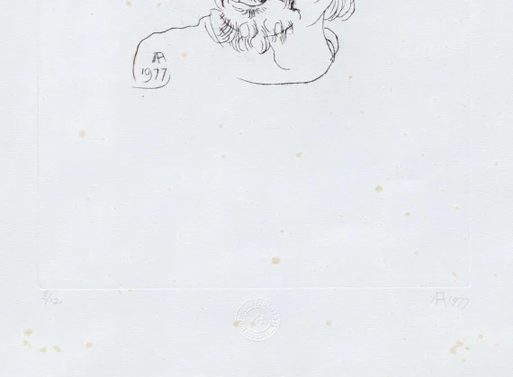Affandi ~ Self Portrait | GLOBAL AUCTION