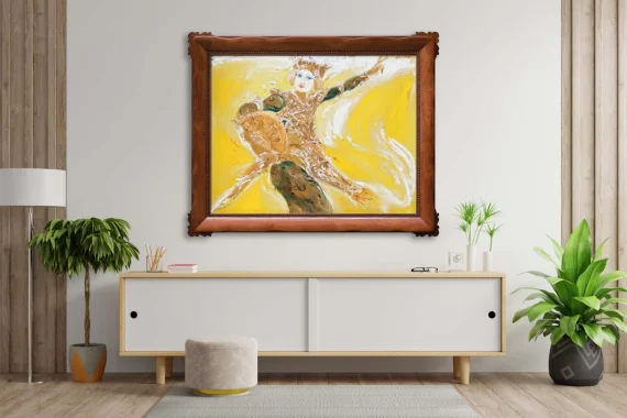 Srihadi Soedarsono ~ The Ryhthm Of Legong (Dinamika Legong) | GLOBAL AUCTION