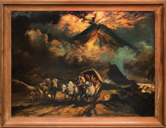 Frederik Kasenda ~ People Escaping The Eruption Of Merapi | GLOBAL AUCTION