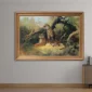 Basoeki Abdullah ~ Tiger Family | GLOBAL AUCTION
